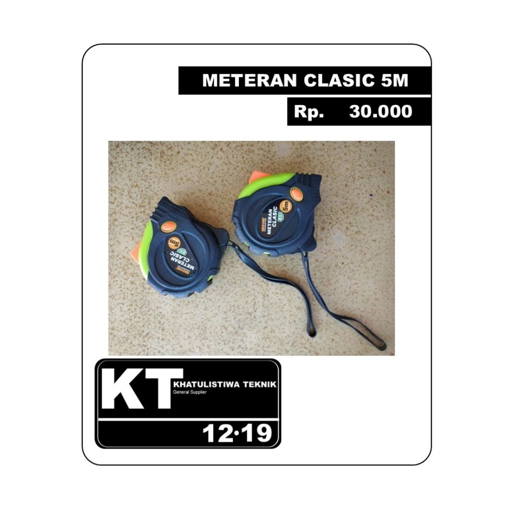 Meteran Clasic 5M / Meteran 5M / Meteran 5 M