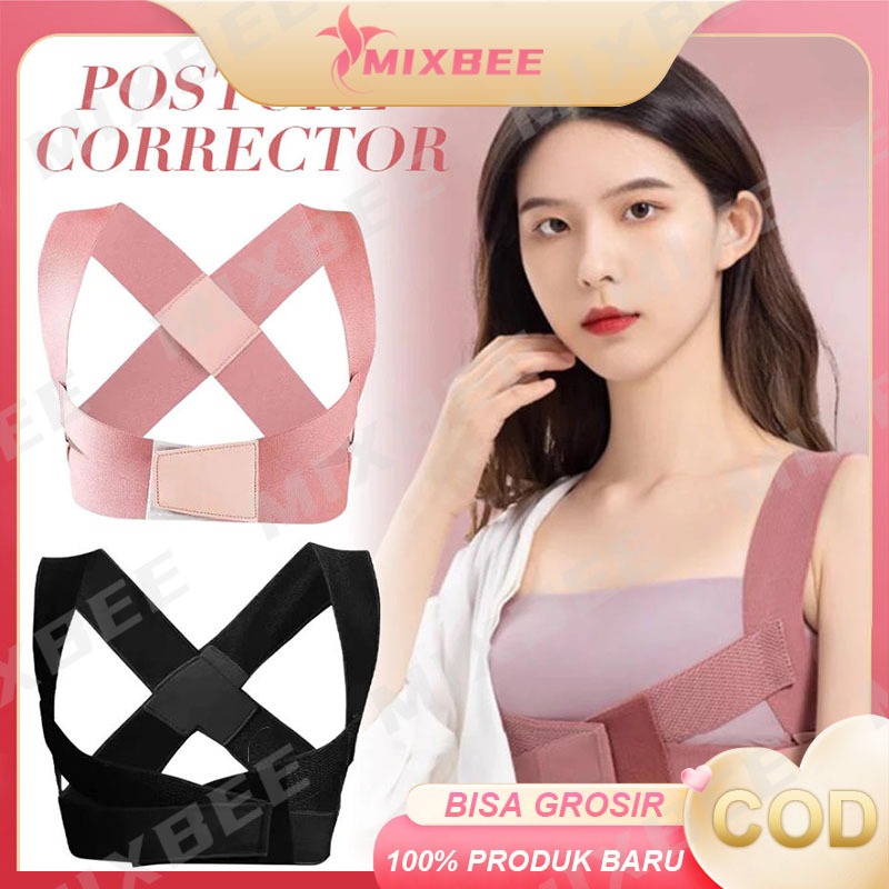 Sabuk Anti Bungkuk Atasi Membungkuk Bongkok unisex Adjustable Houding Corrector Sabuk Penyangga Pung