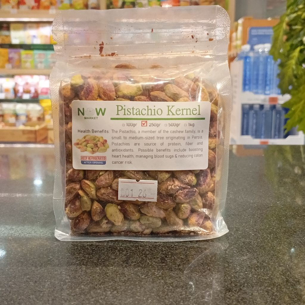 

Pistachio Kernel by NOW marker 250gr