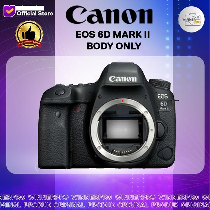 CANON EOS 6D MARK II BODY ONLY