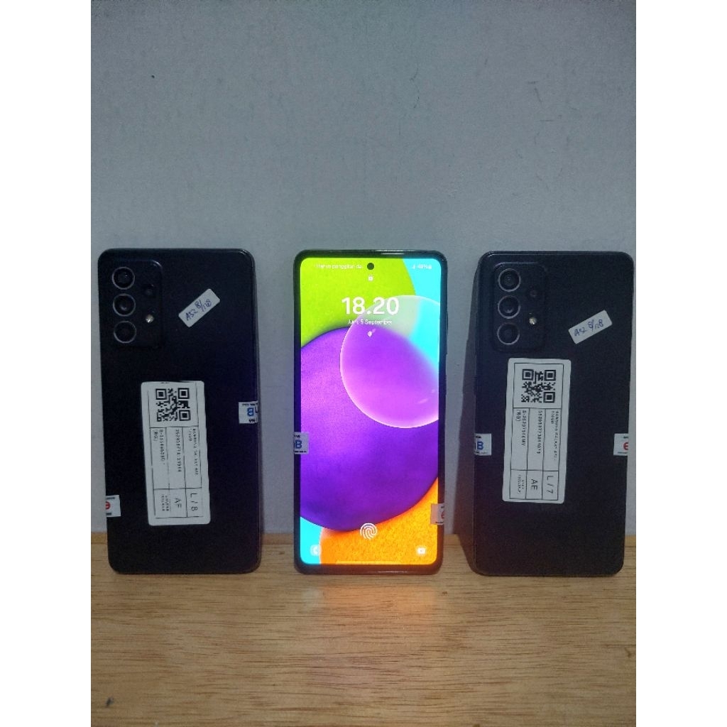 Hp Handphone Samsung Galaxy A52 4G / A52s 5G 8/128 8/256 Second Original SEIN indonesia Siap pakai d