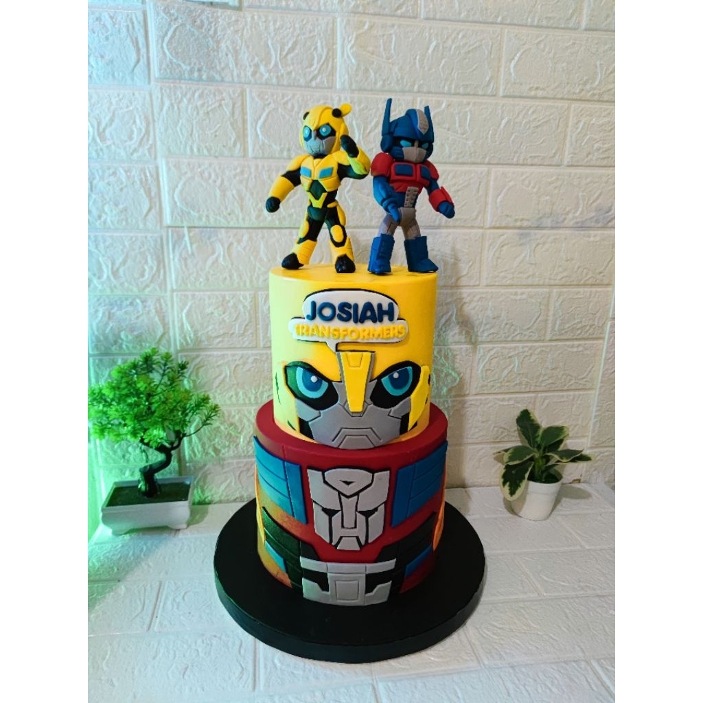 

Custome dummy cake tema Transformers