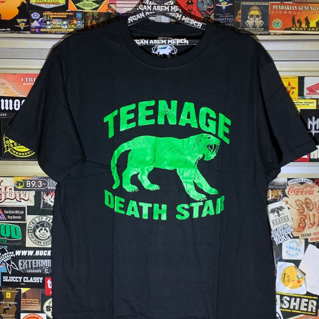Kaos Teenage Death Star - Skill Is Dead Green | Tshirt Original Merchandise