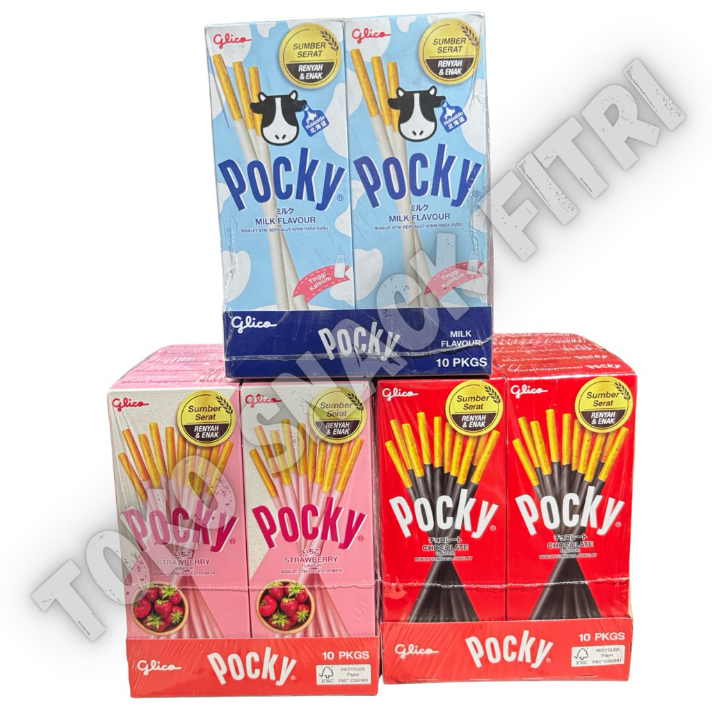 GLICO POCKY BOX ISI 10 / POCKY BOX 19/20GRAM
