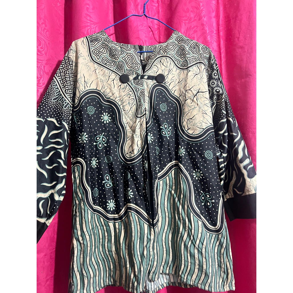 batik wanita hijau