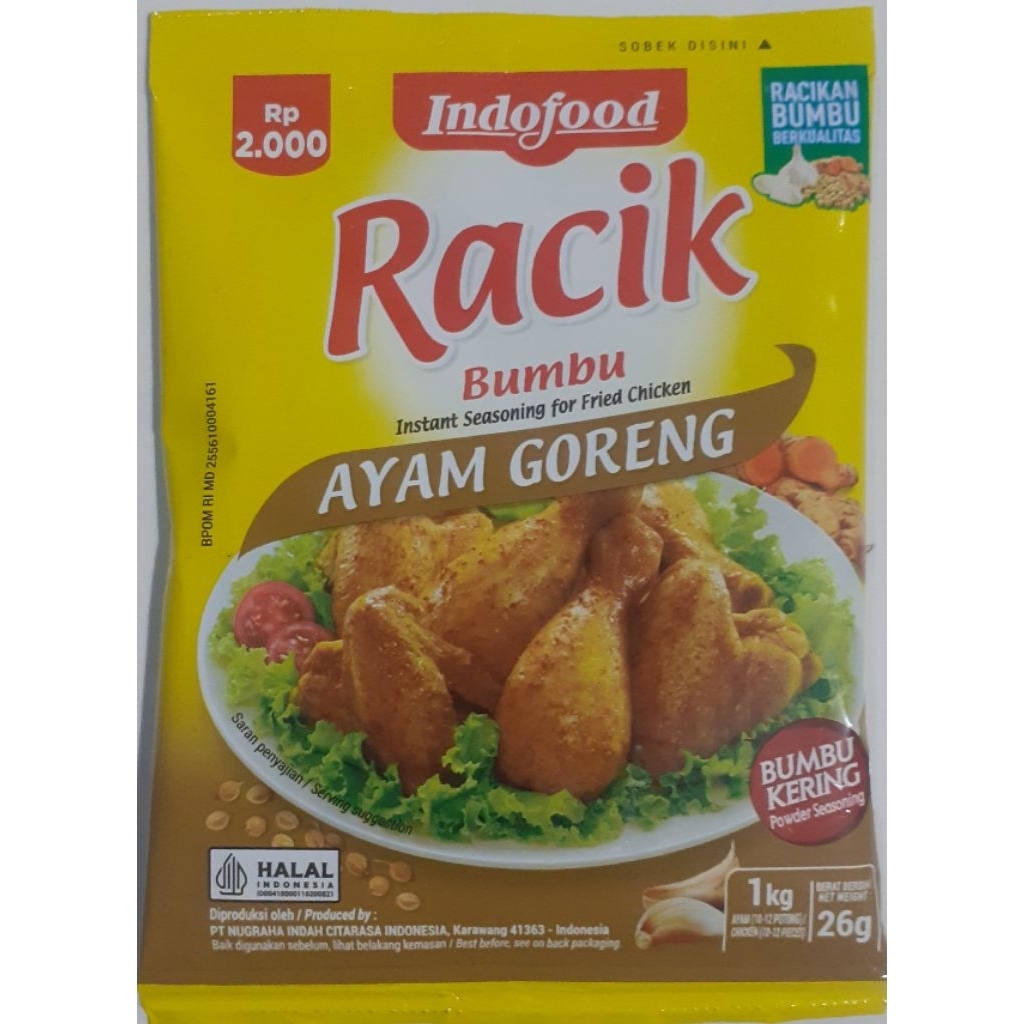 

26g bumbu racik ayam goreng