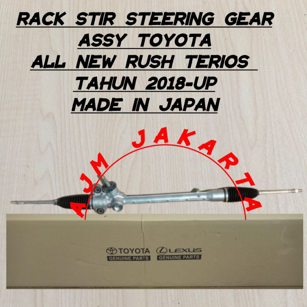 Rack stir steer steering gear assy Toyota All new rush Terios 2018-up oem import japan