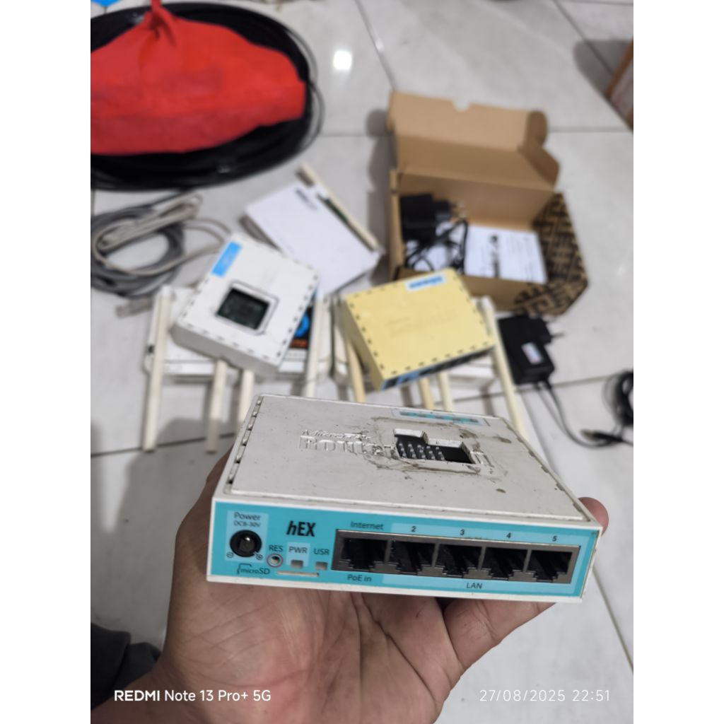 Mikrotik RB750gr3 second