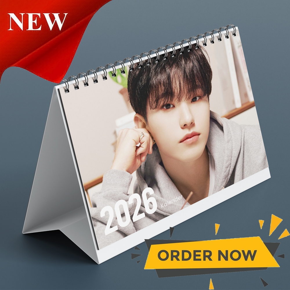 

A&M Kalender Hoshi Seventeen Kalender Meja Kalender 2026 Kalender K-POP