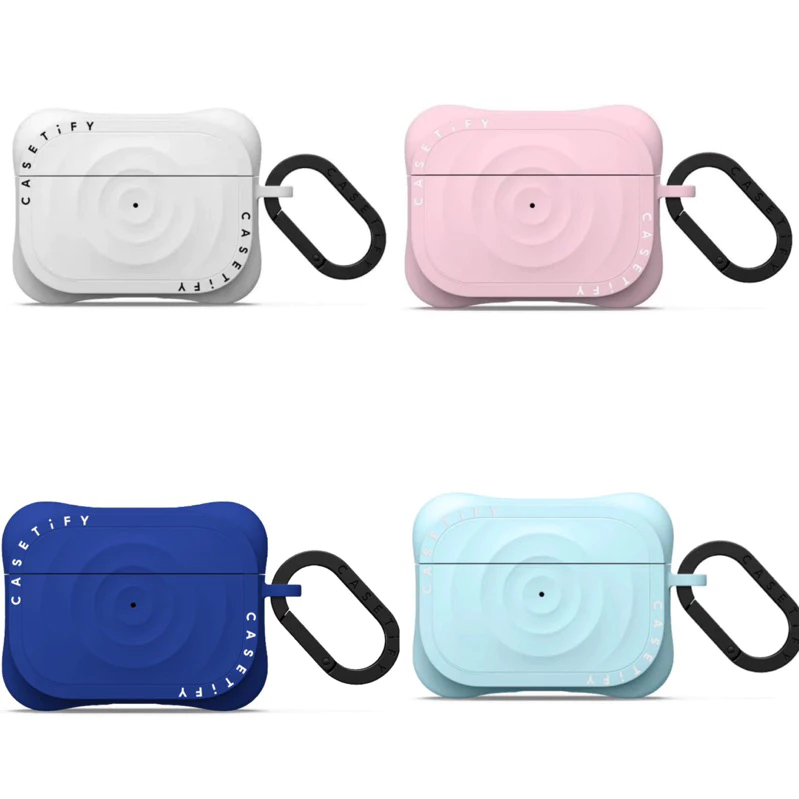 Casing Pelindung AirPods Pro Ripple CASETiFY Essentials untuk AirPods Pro 2/AirPods 4 AirPods 3 AirP