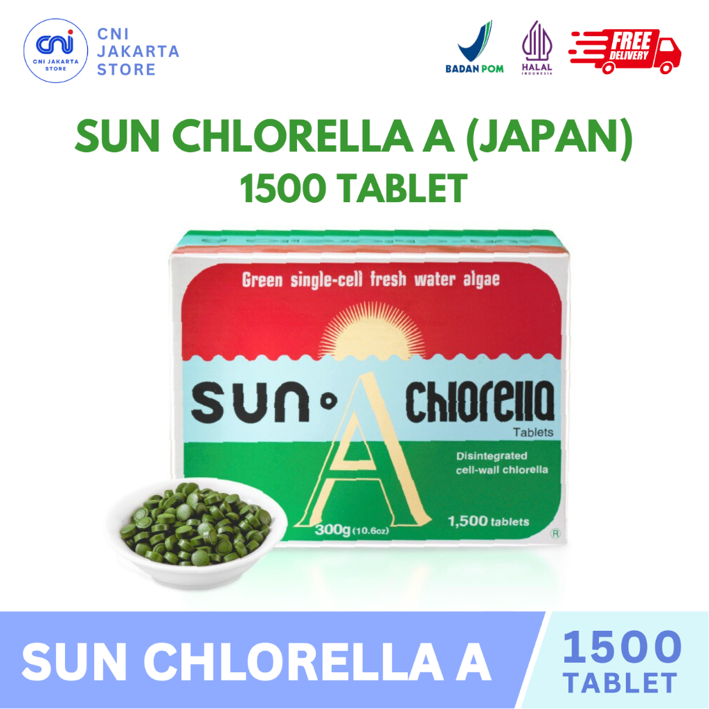 Sun Chlorella A 1500 Tablet (Original Japan)