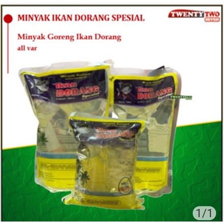 

[6 X]Minyak Ikan Dorang Spesial 450ml 950ml 1900ml