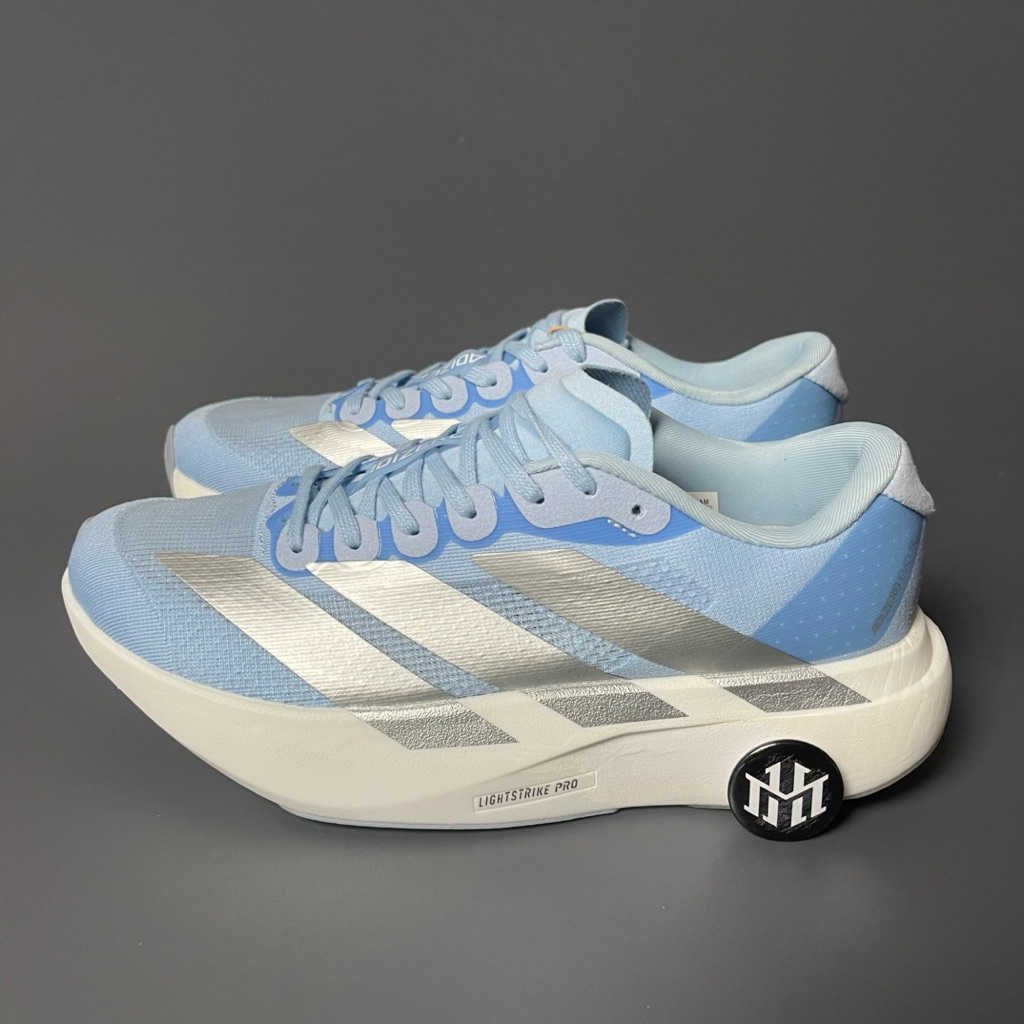 SEPATU LARI ADIZERO EVO SL GLOW BLUE