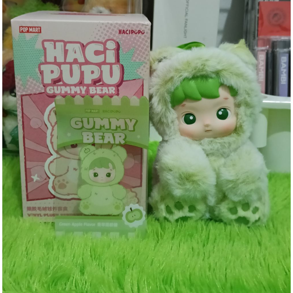 

Hacipupu Gummy Bear Apple / Green
