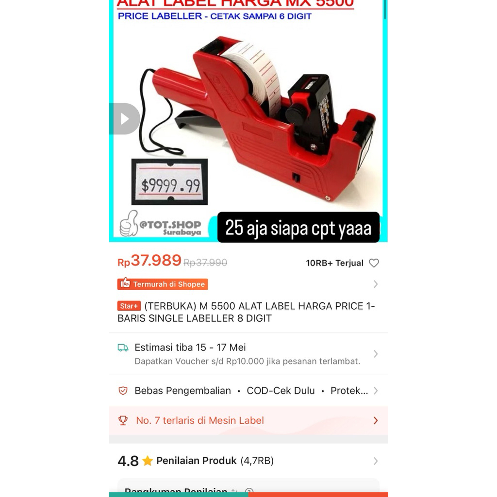 

alat label harga bynica