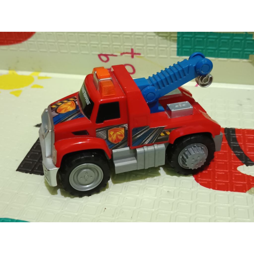 Mainan Mobilan derek TOY STATE preloved