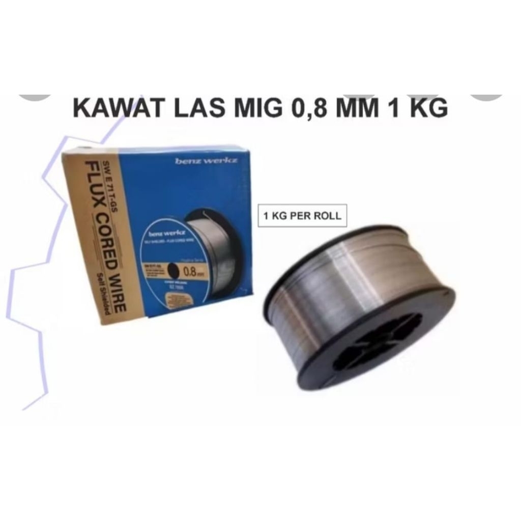 Kawat las mig 0,8 mm 1kg