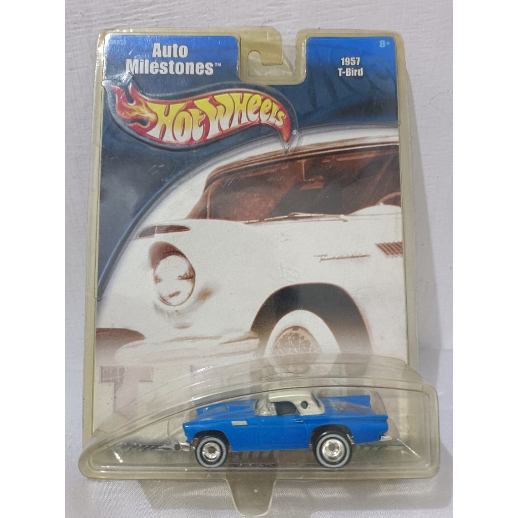 Hot Wheels Auto Milestones T-Bird(Ford Thunderbird) 1957 langka