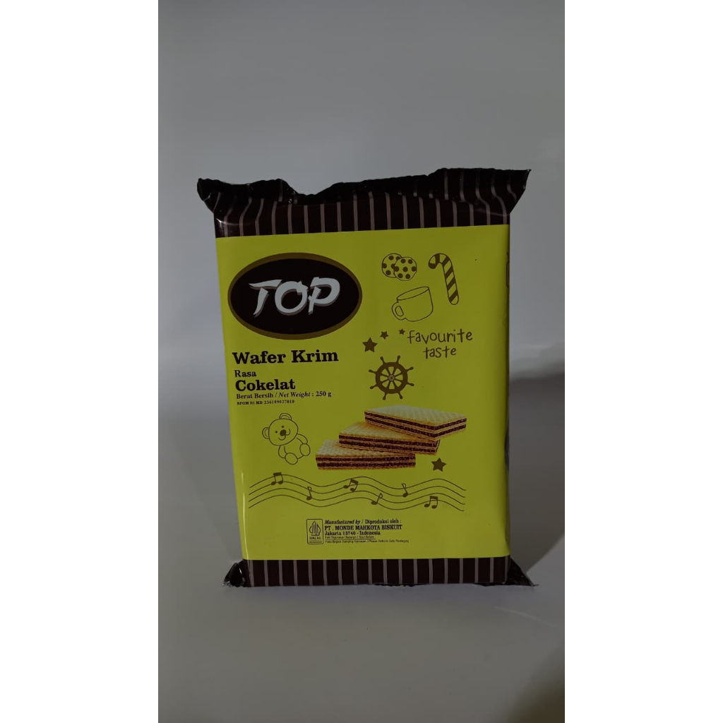 

TOP WAFER KRIM COKELAT 300G