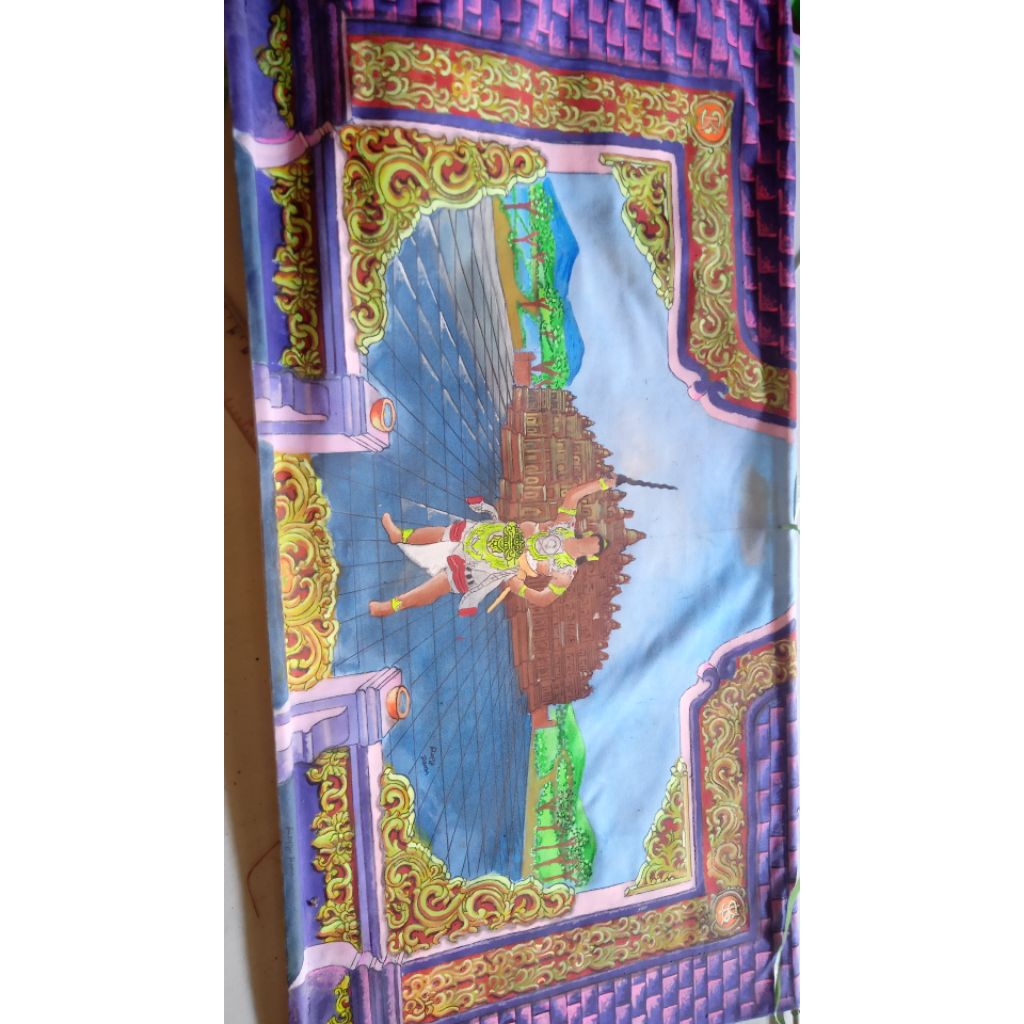 KELIR/BACKGROUND MINIATUR SANDIWARA KETOPRAK