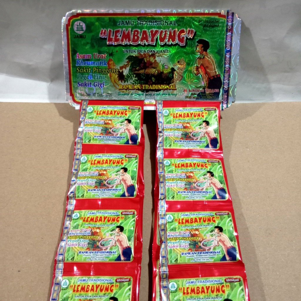 

LEMBAYUNG KAPSUL HERBAL ORIGINAL - 20 SACHET