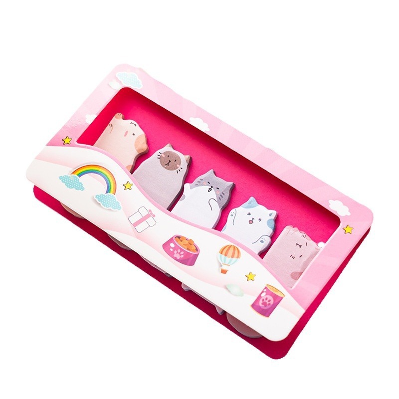 

SK 483 - Sticky notes memo pad pembatas buku kertas motid kartun hewan lucu