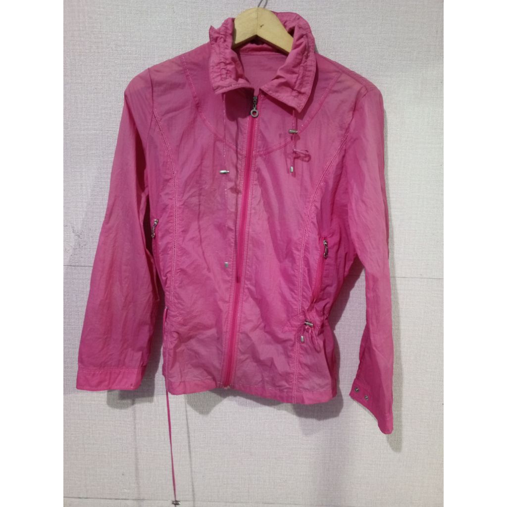 jacket olahraga running joging gym sport all for you size S fit M second