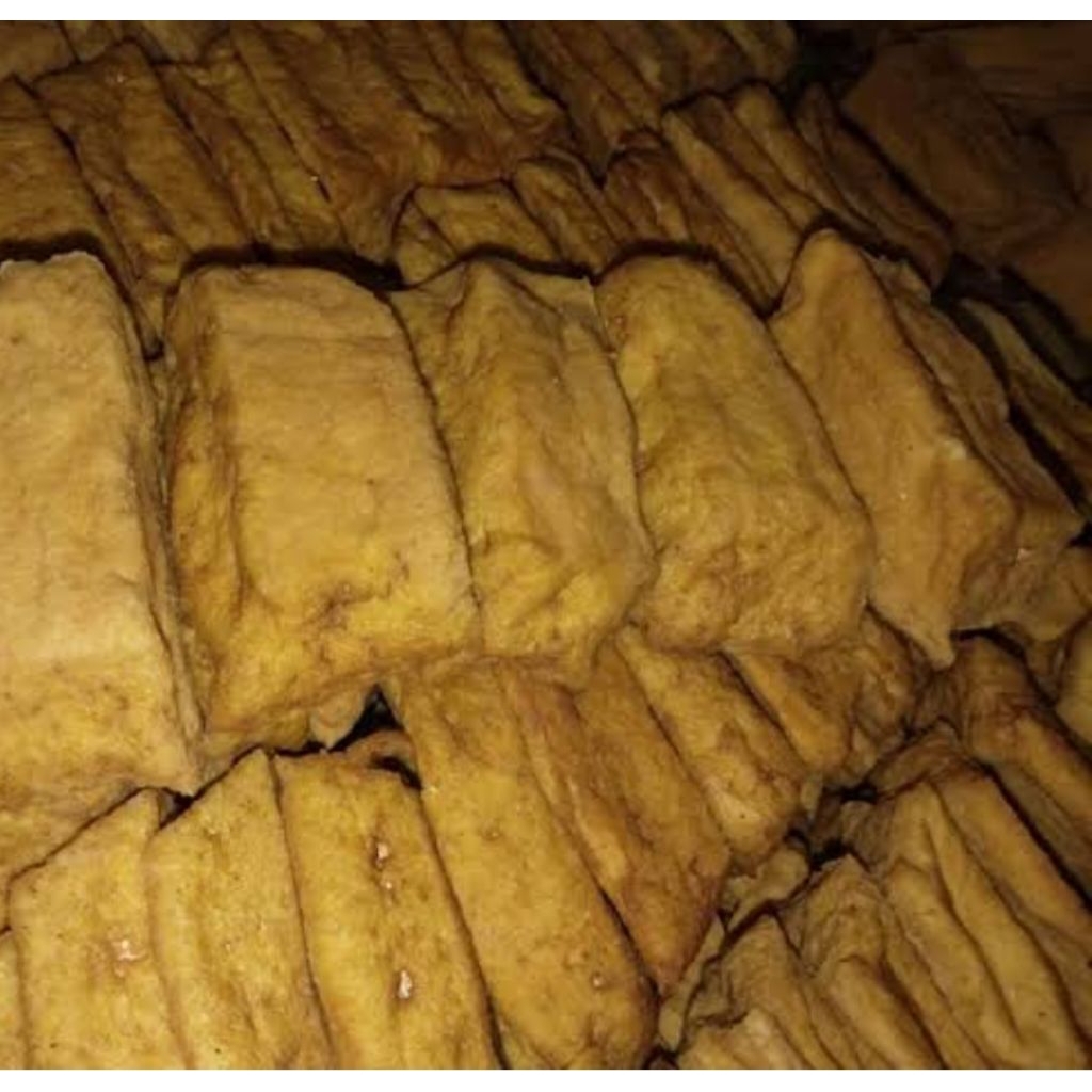 

Tahu coklat goreng Wonogiri.Sangat lezat isi 10