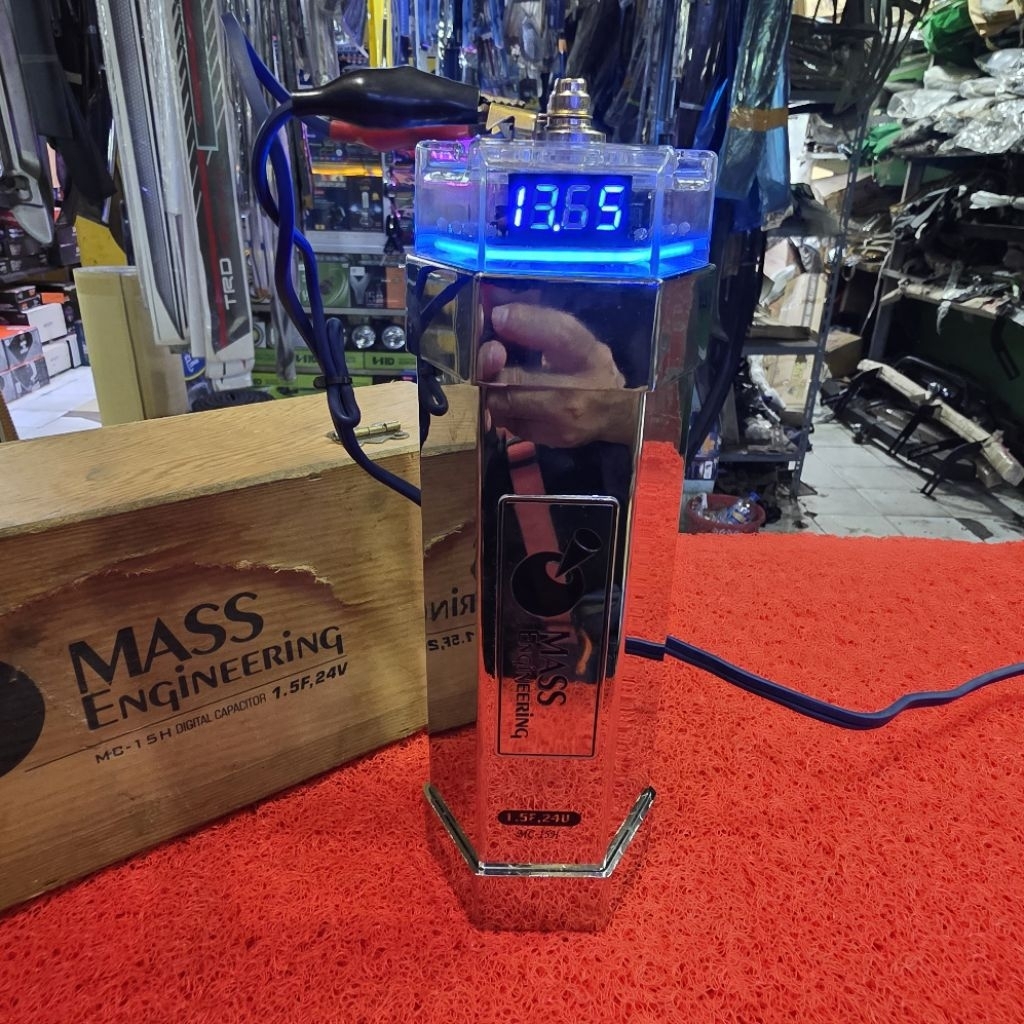 Kapasitor Digital MASS ENGiNEERiNG MC-15H 1.5 Digital Kapasitor 1.5 Farad 24V