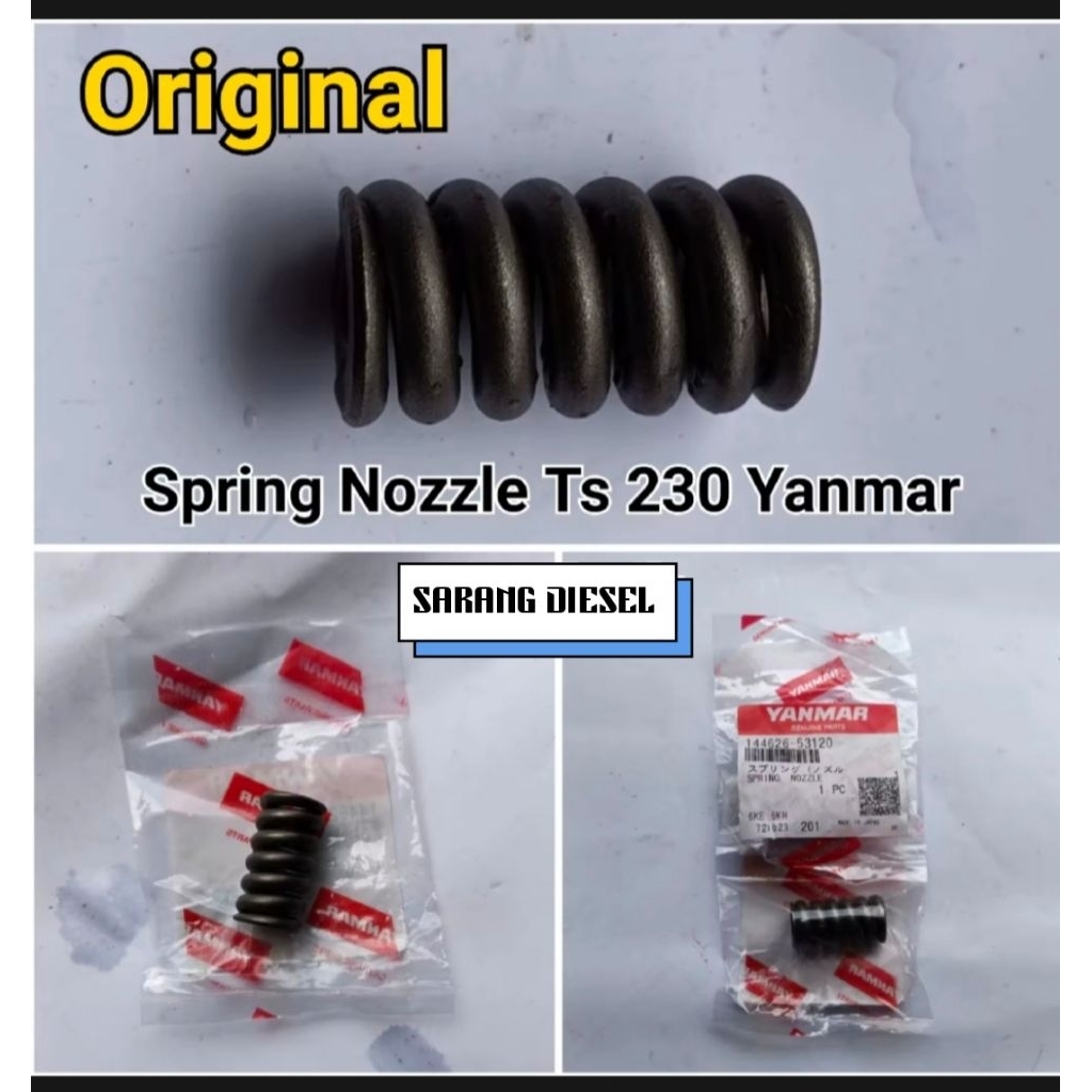 TS 230 / TS 190 SPRING NOZZLE YANMAR TS 190 / PER NOKSEL YANMAR TS 230 ORIGINAL YANMAR