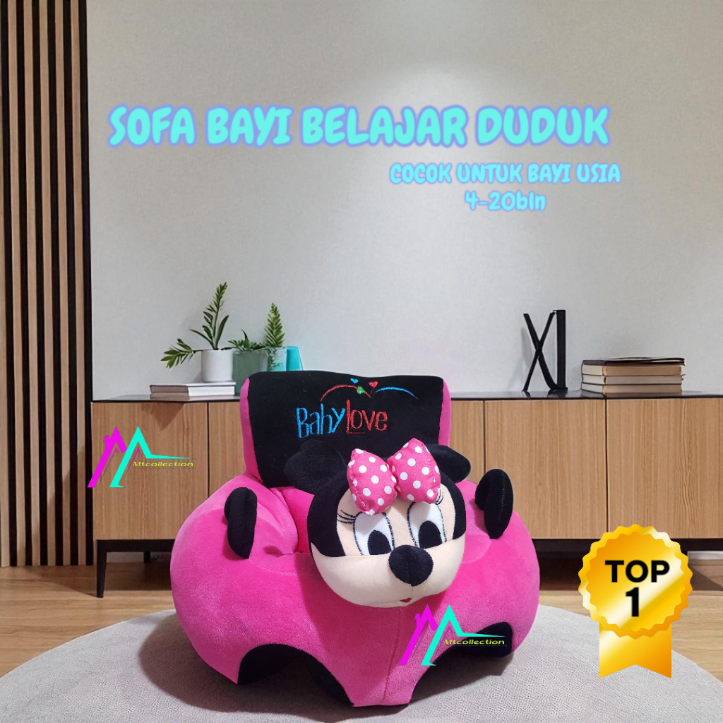 Sofa Bayi Belajar Duduk | Kursi Bayi Belajar Duduk | Sofa Anak Jumbo Terlaris