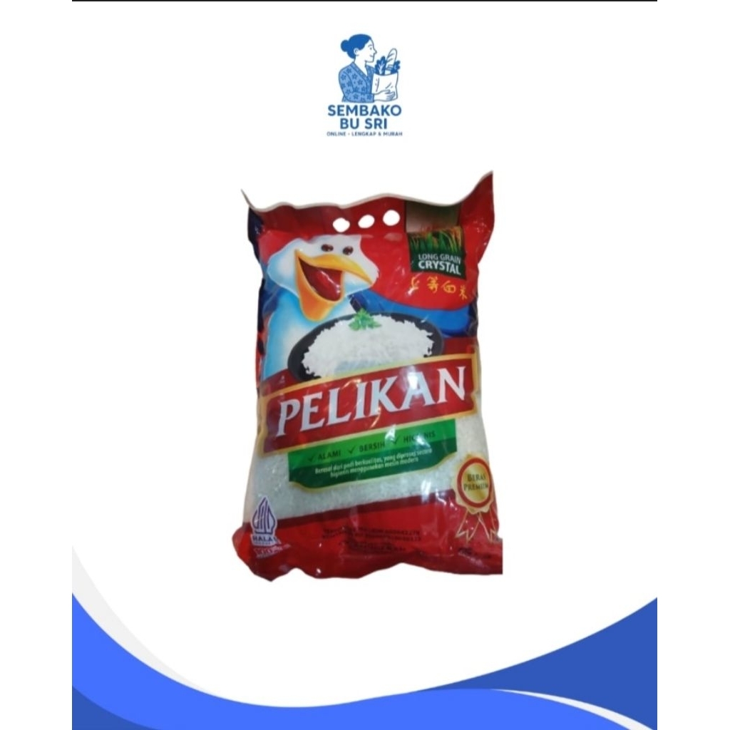 

Beras Pelikan 5KG