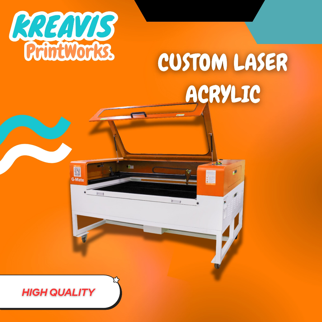 Laser Cutting Akrilik Custom | Bebas Request | Akrilik Murah | Jasa Cutting