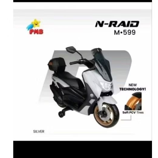 Motor Nmax anak Pakai cash dan aki
