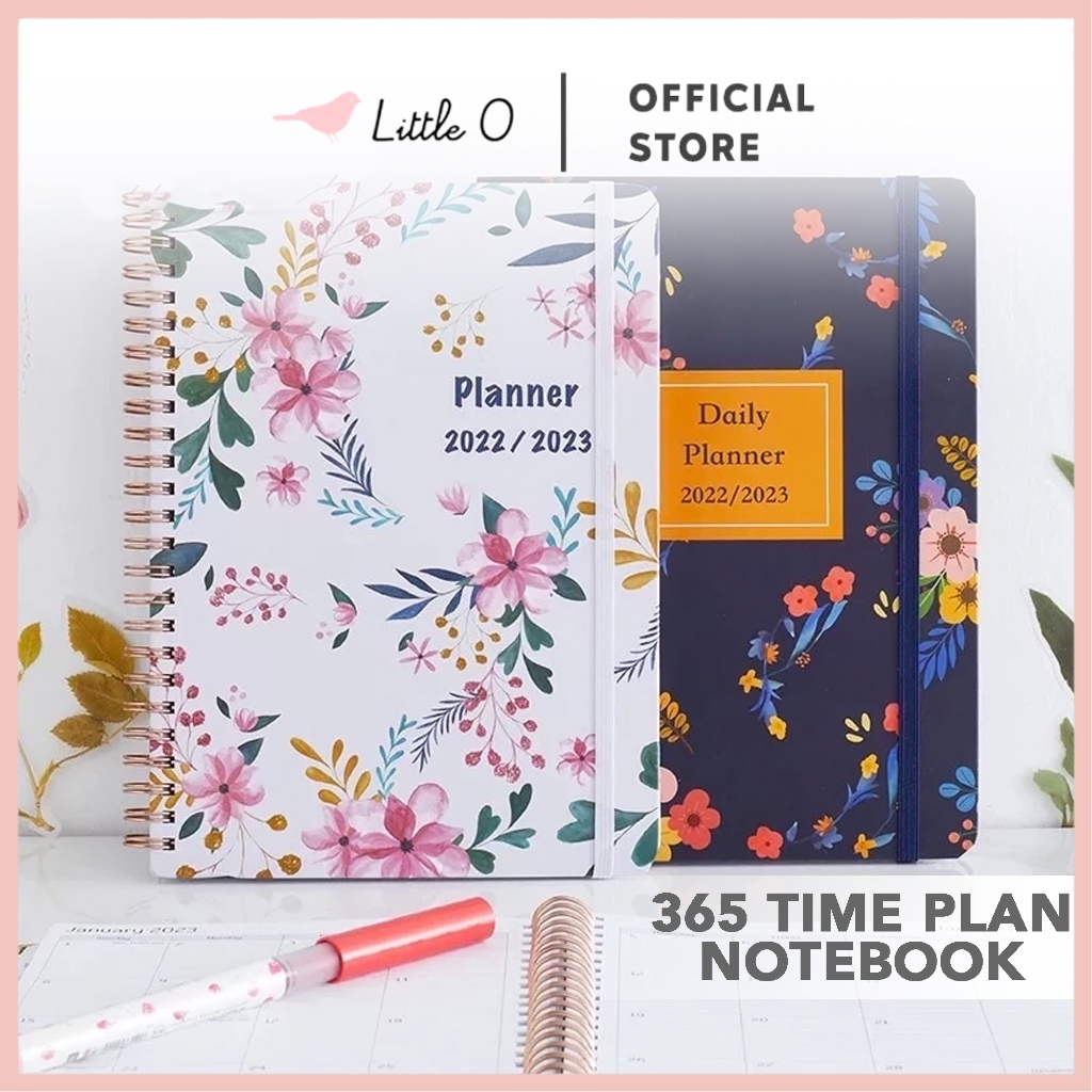 

LITTLE O 365 Time Planner Agenda Tahunan Notebook Planner Weekly Planner Notebooklucu