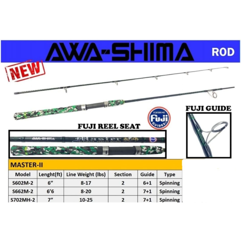 Joran Pancing Awa-shima Master ll