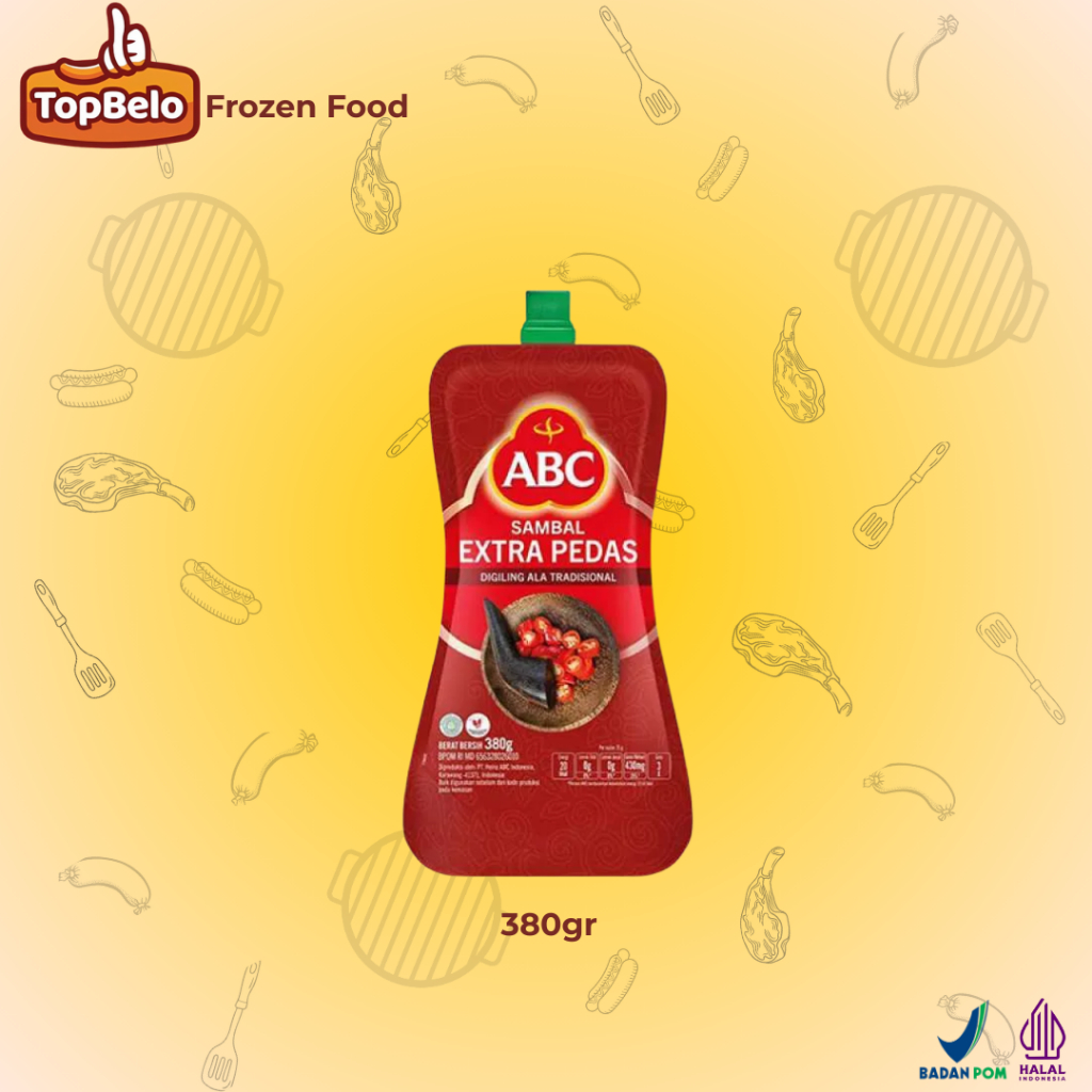 

ABC Sambal Extra Pedas Pouch 380 Gr