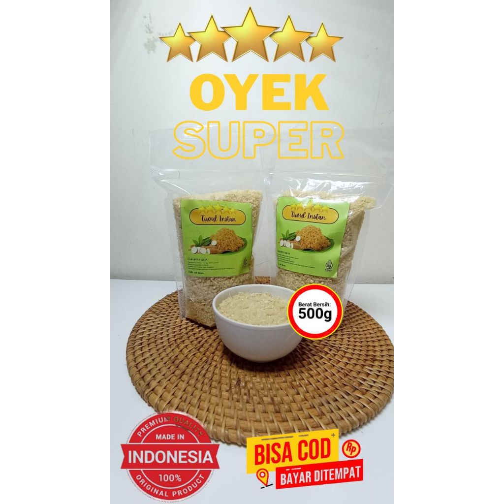 

Nasi Tiwul Instan Diet Diabetes Rendah Karbo Pengganti Nasi