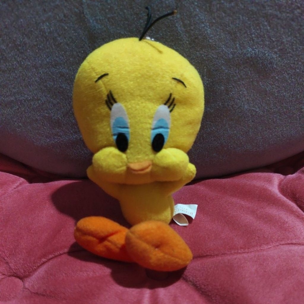 boneka gantungan kunci tweety kecil ori