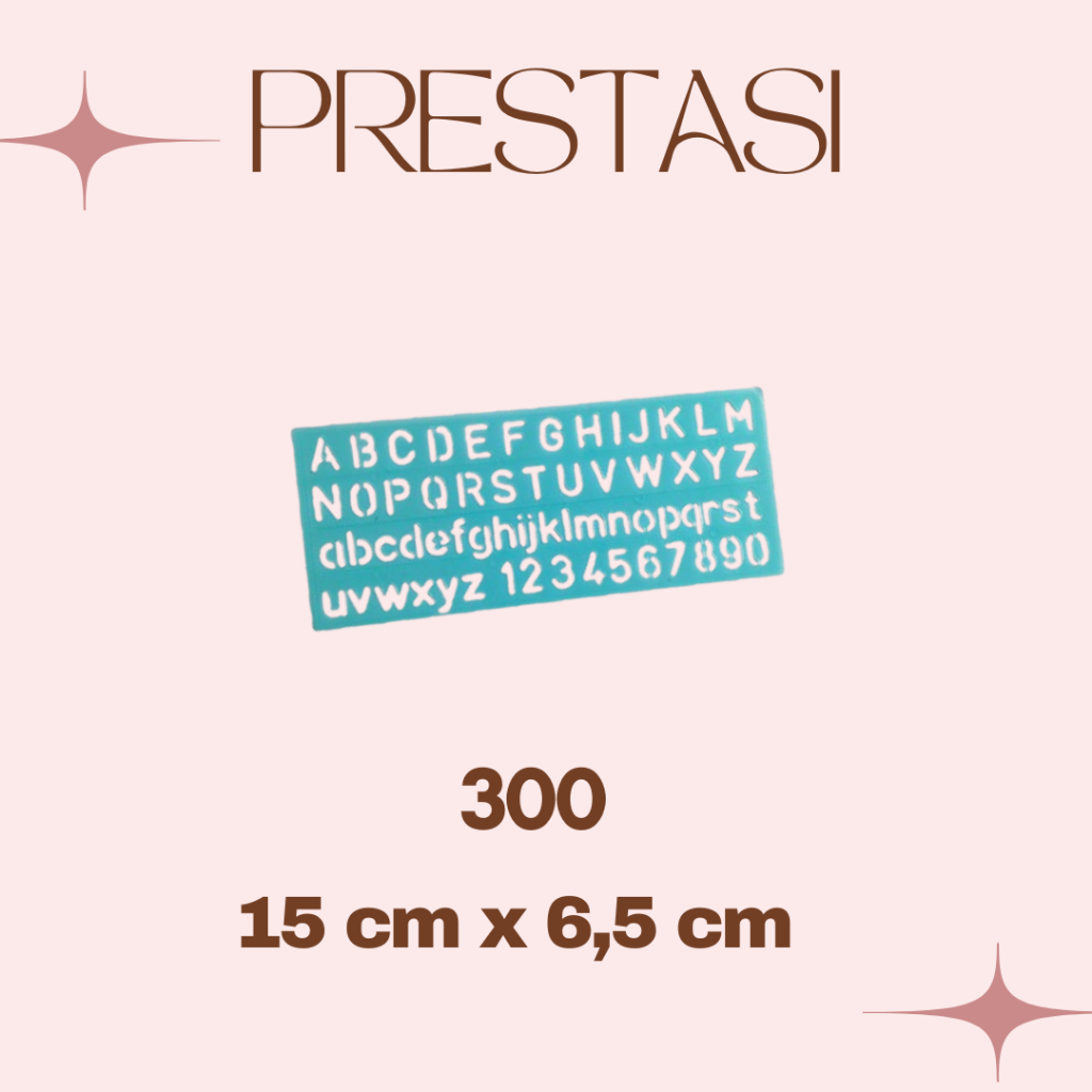 

PENGGARIS SABLON / PENGGARIS CETAKAN HURUF & ANGKA BT-300