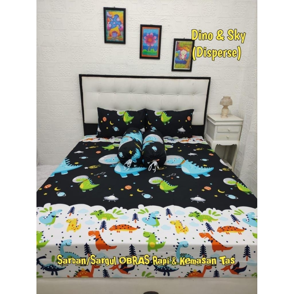Dinosaurus sprei sprei anak sprei 180x200 sprei 120x200 seprei sprei anak laki laki sprei homemade s