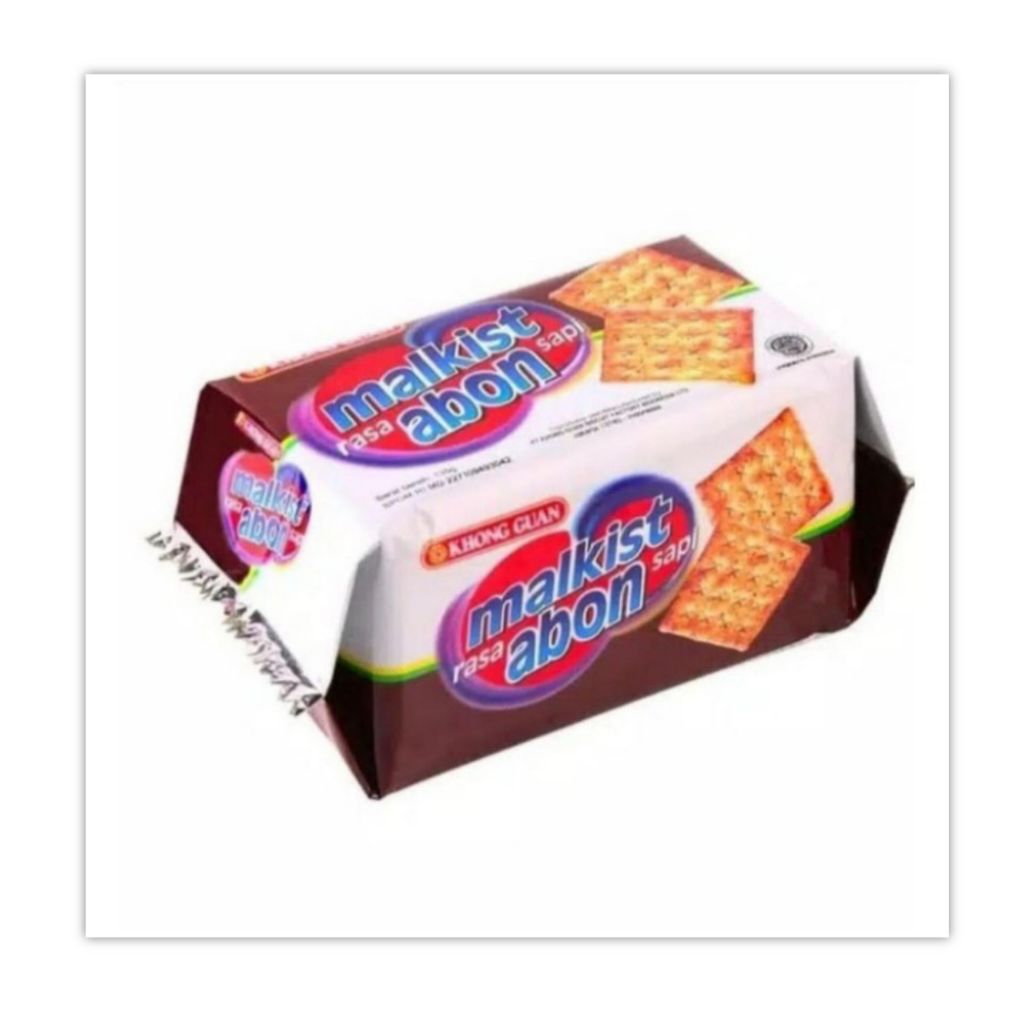 

Khong Guan Malkist Abon 135 gr Biskuit Cemilan