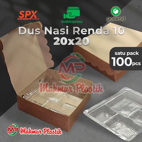 BOX NASI / KOTAK NASI / DUS MAKAN / LUNCH BOX / BOX MAKAN / KOTAK NASI PADANG / Kotak Nasi Katering