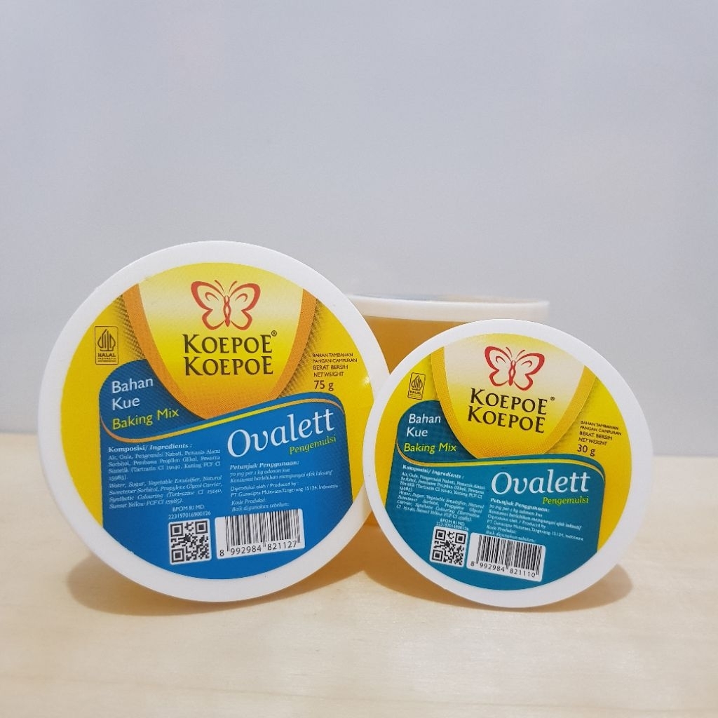 

KOEPOE KOEPOE OVALET 30GR/75GR