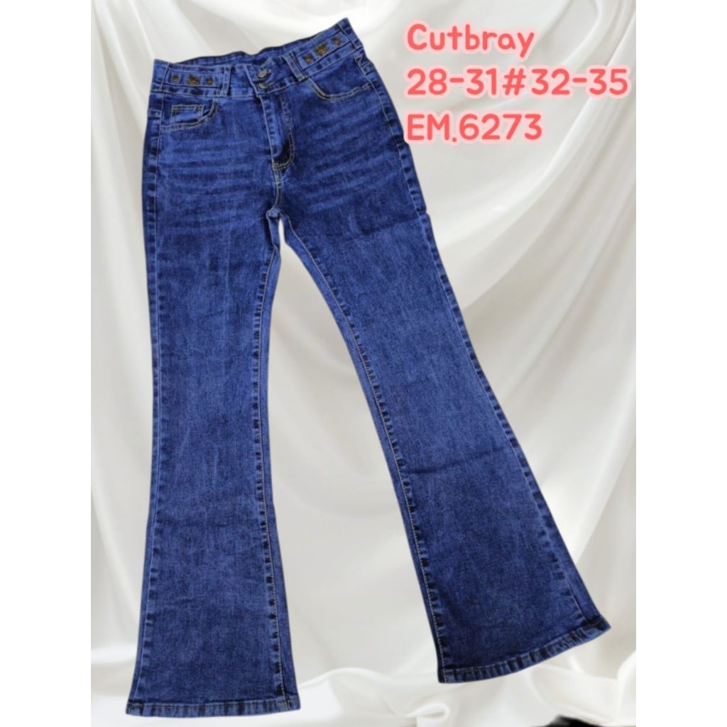HEN FASHION JEANS KERENT CELANA CUTBRAY PREMIUM TERKINI CELANA IMPORT KERENT