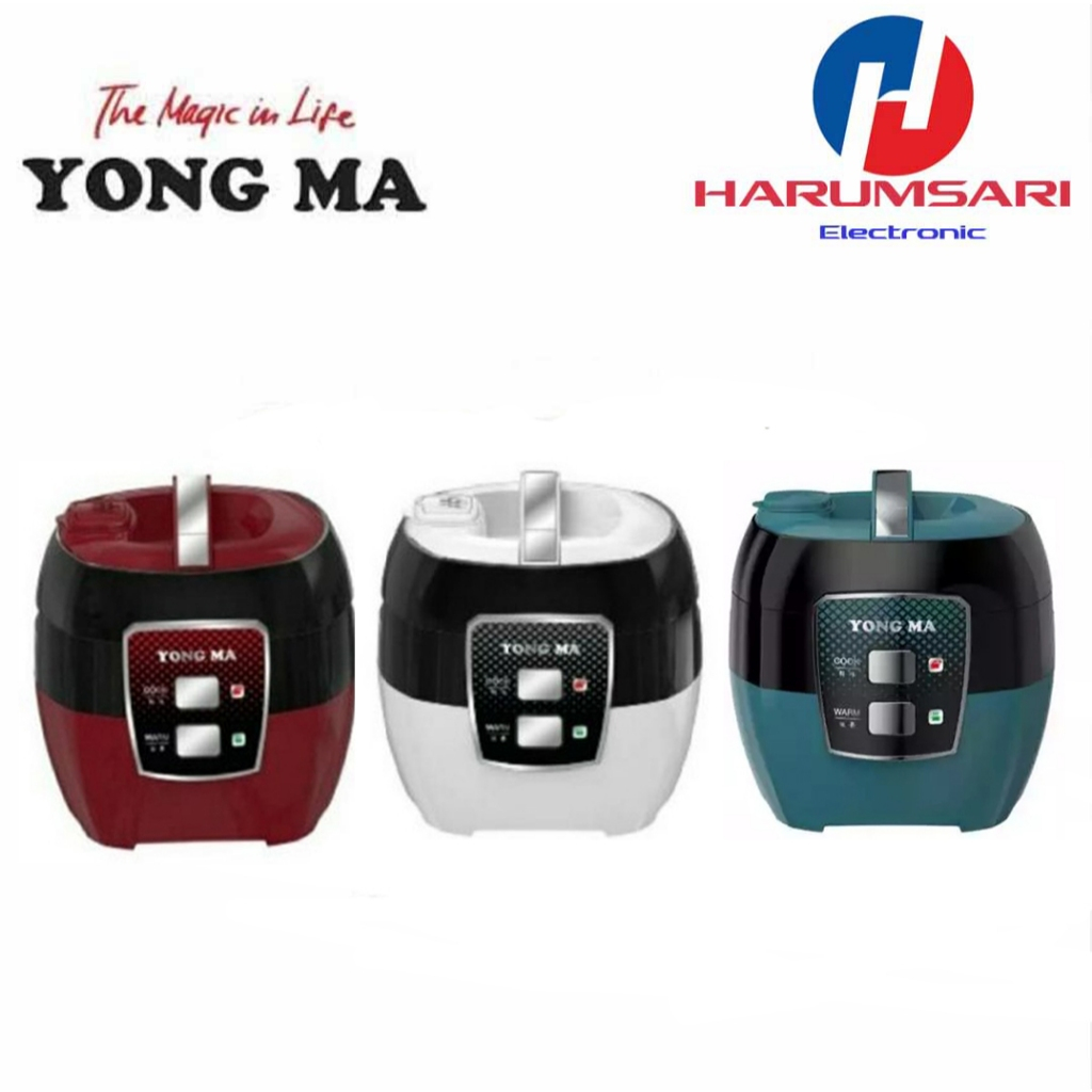YONG MA/YONGMA Rice Cooker/Magic Com/Magiccom/Penanak Nasi Manual SMC-8033 Kapasitas 2 liter/2L
