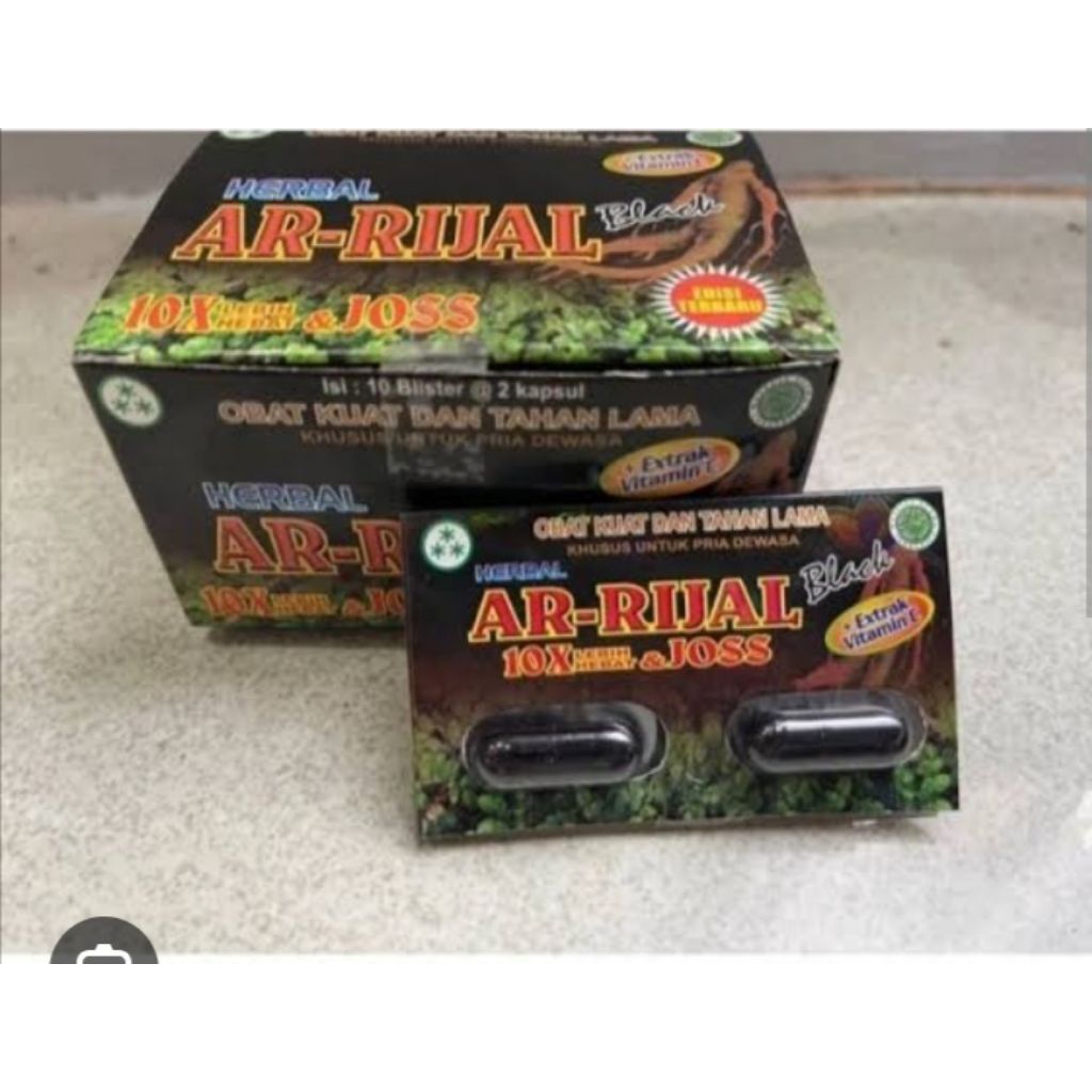 Herbal AR-RIJAL-BLACK HARGA PABRIK