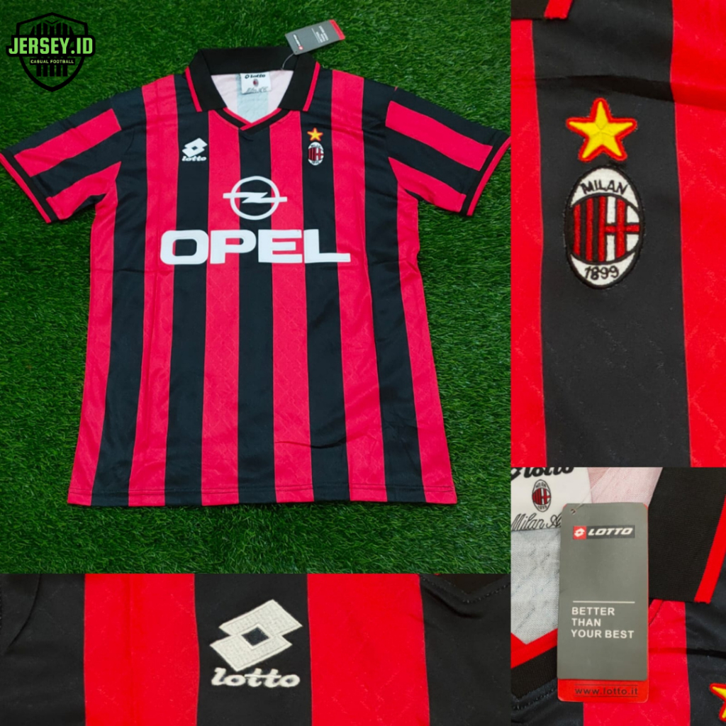 Jersey Retro Vintage Ac Milan 1996-1997