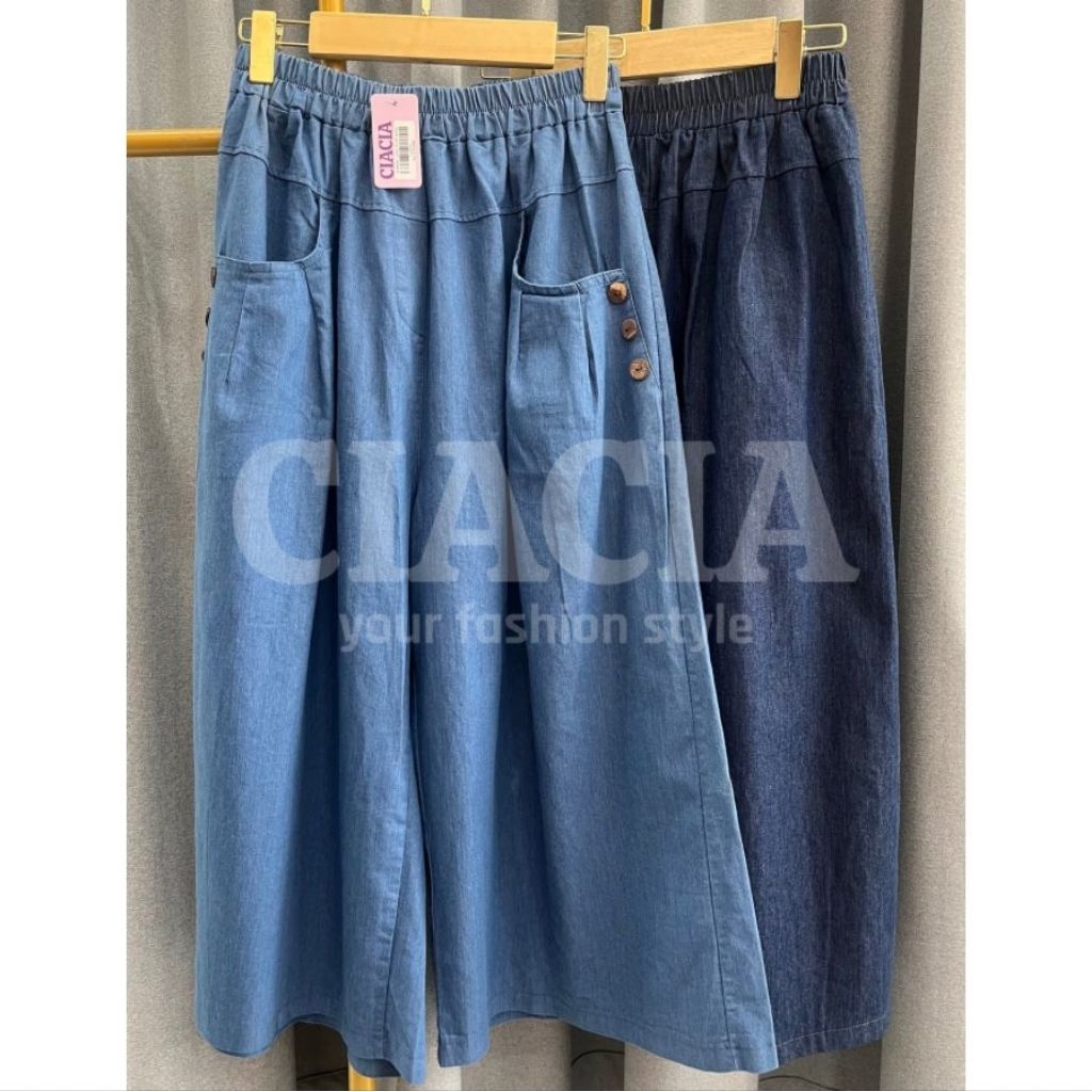 Celana Wanita | Luna Kulot Jeans All size | 100% ASLI IMPOR BKK