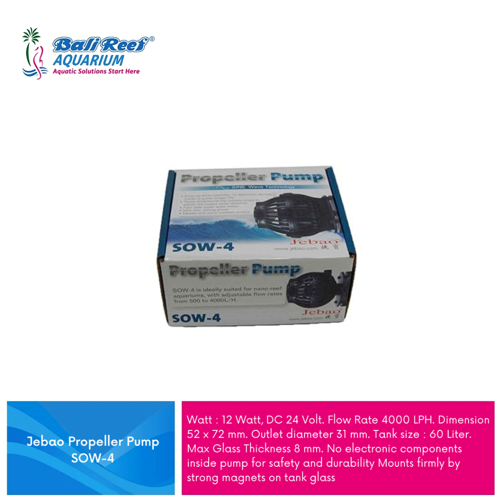 Jebao Wave maker SOW Pembuat Arus Aquarium